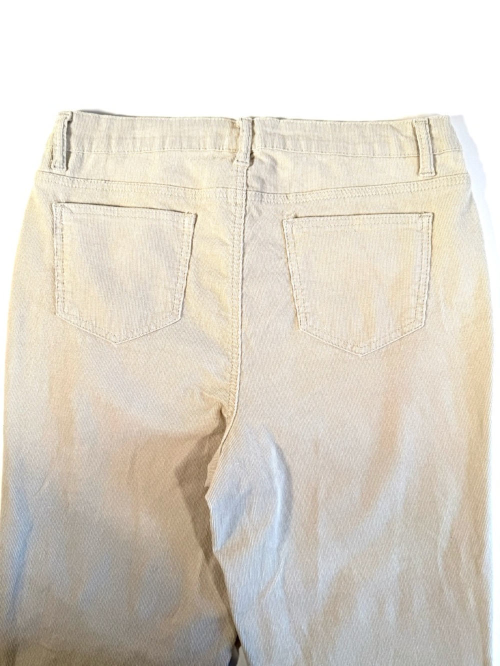 Needle & Cloth Tan Fine-Wale Corduroy Mid-Rise Skinny Ankle Pants Gorpcore - Picture 9 of 9
